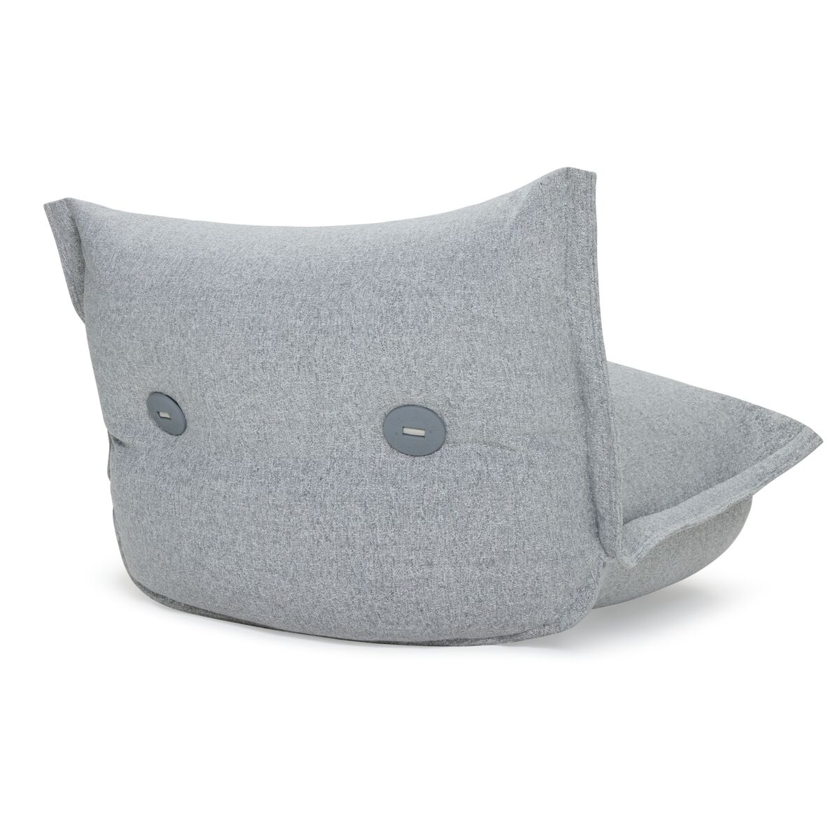 Bonbaron Slim Recycled Bouclé Fauteuil Grijs