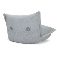 Bonbaron Slim Recycled Bouclé Fauteuil Grijs