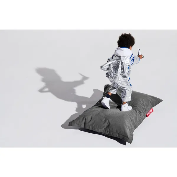 Junior Recycled Canvas Bean Bag Charcoal Grey