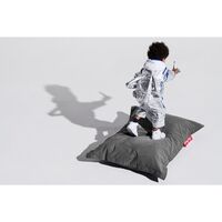 Junior Sitzsack Aus Recyceltem Canvas, Anthrazitgrau