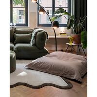 The Original Sitzsack Aus Recyceltem Canvas, Taupe-Grau