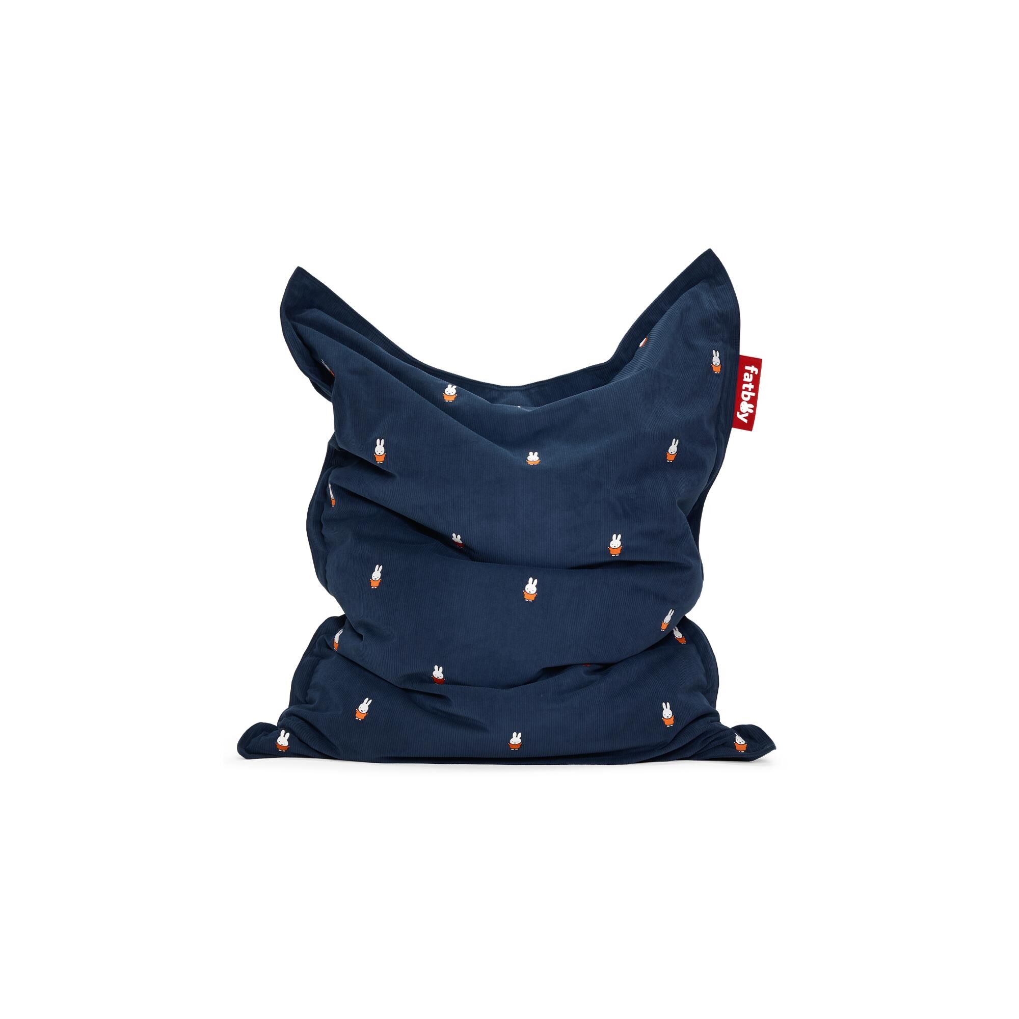 Original Slim Cord x Miffy Bean Bag Bleu Profond