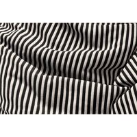 Pouf Original Slim Terry Noir Crème