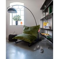 Pouf Original Slim Velvet Vert Foncé