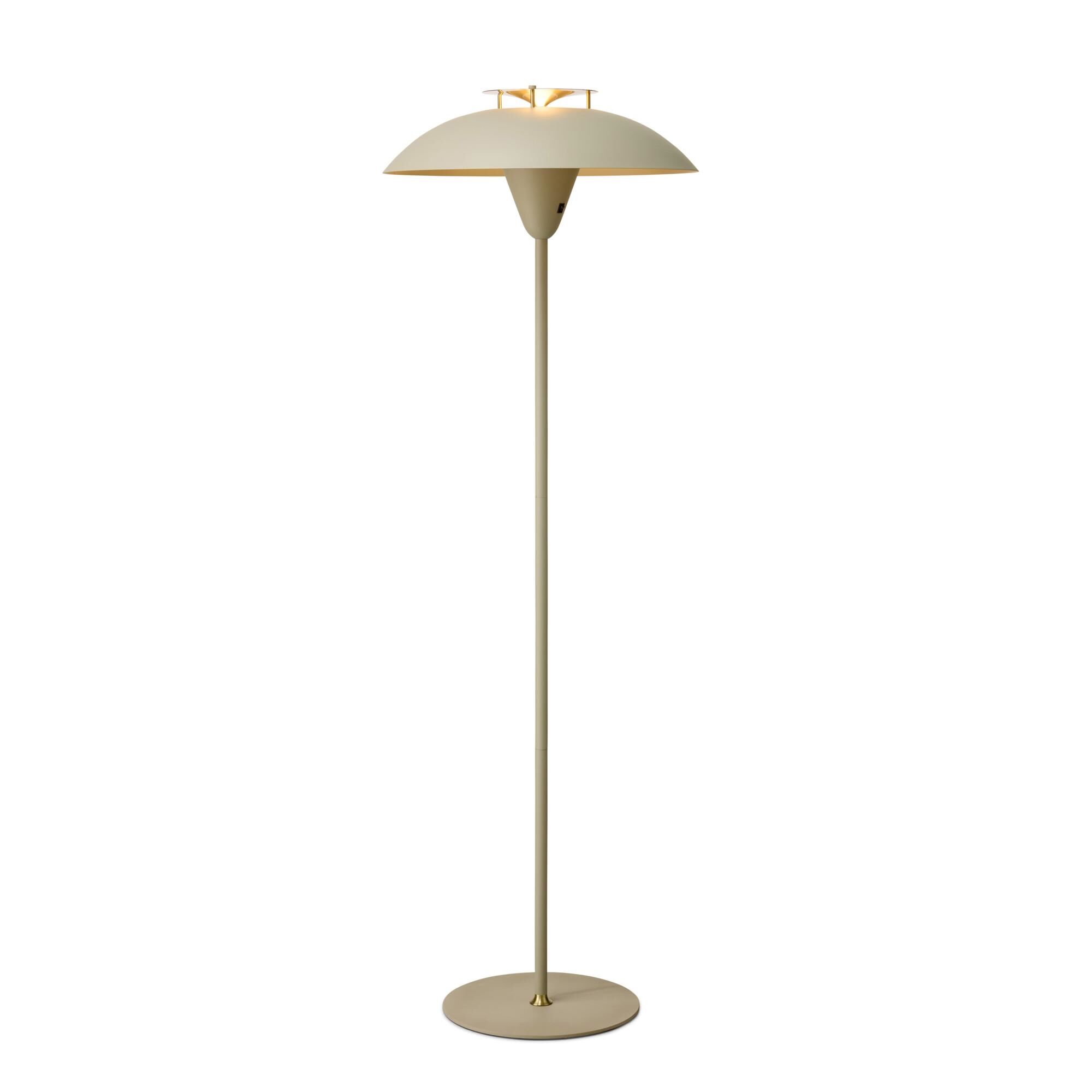 Stepp Golvlampa Sandf&auml;rgad Antik