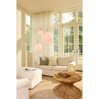 Toscana Pendelleuchte Ø36 Rose
