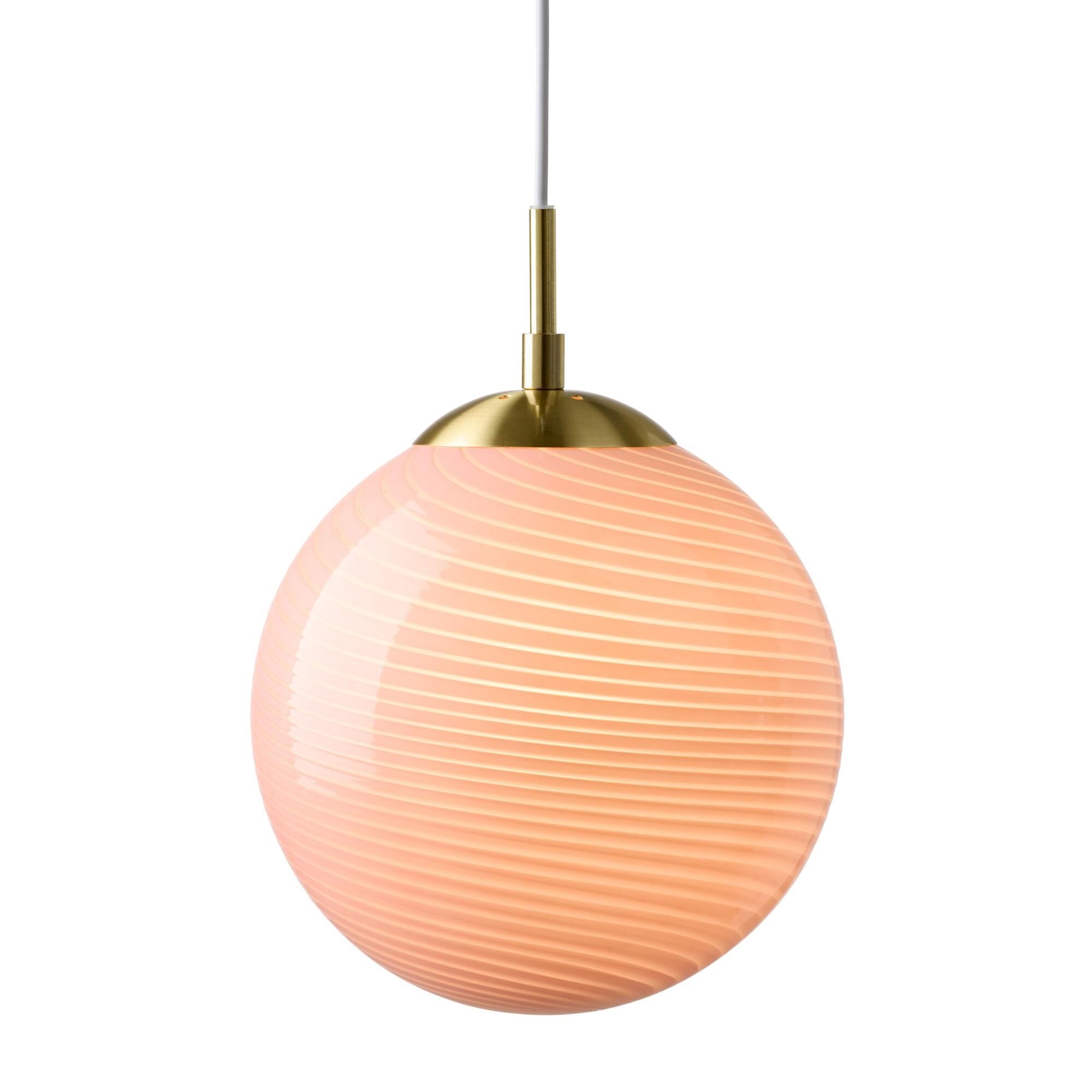 Suspension Boule de Noël Ø30 Rose
