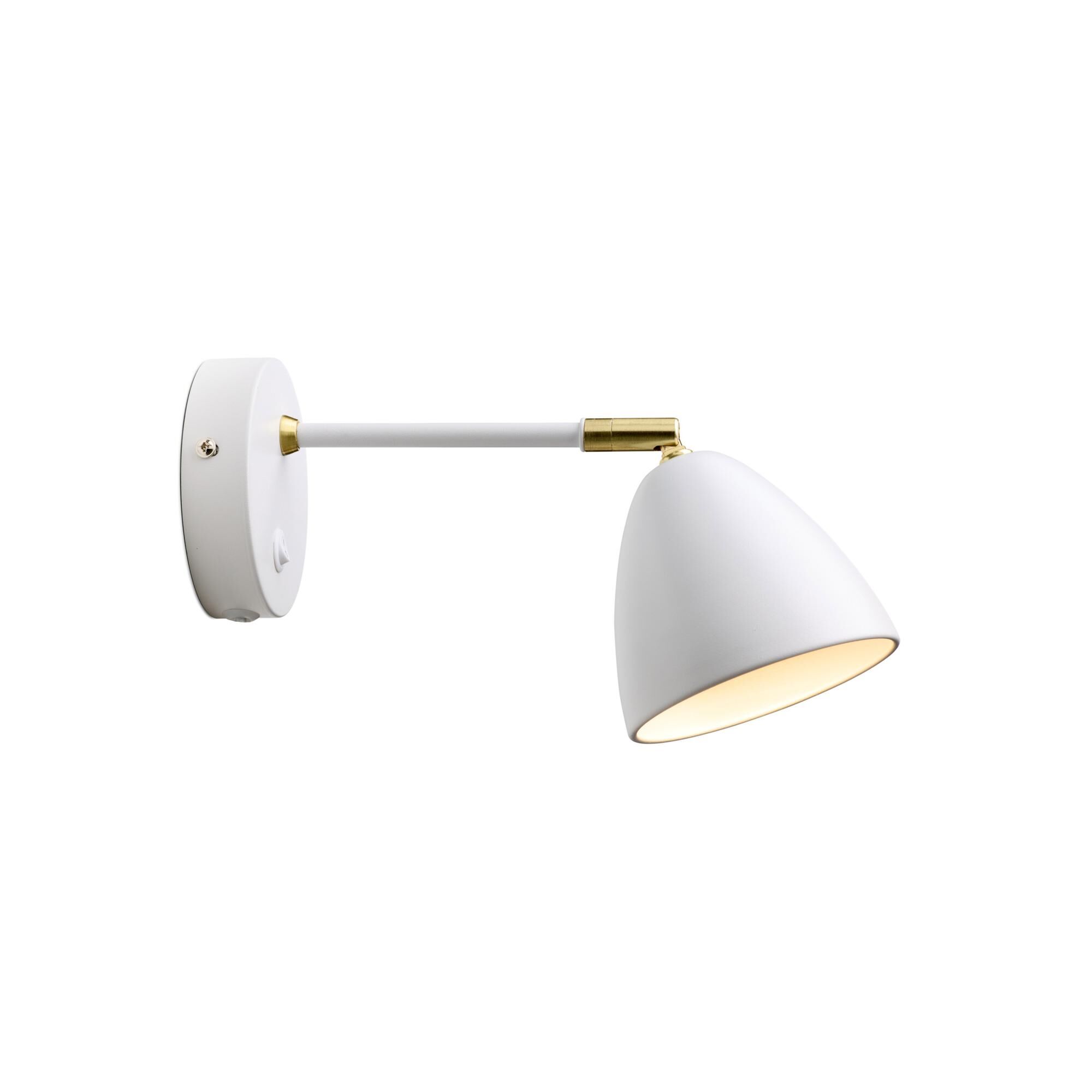 V&auml;gglampa Vit M&auml;ssing