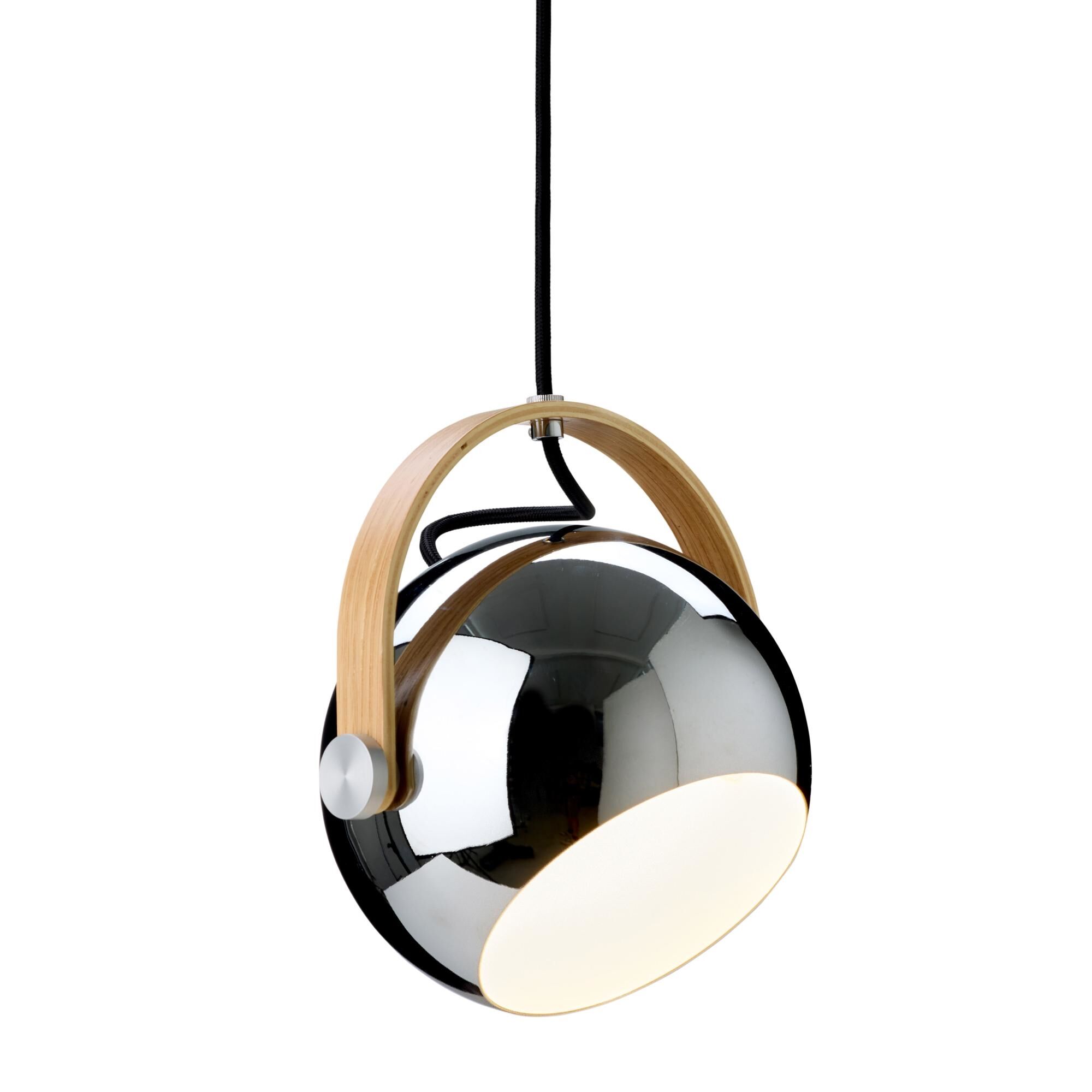 DC Taklampa &Oslash;18 Krom