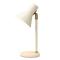 Style Table Lamp Cream Antique