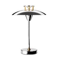 Mini Stepp 1-2-3 Portable Table Lamp Chrome