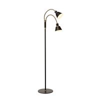Space Gulvlampe 2-Arm LED Black Antique