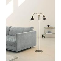 Space Gulvlampe 2-Arm LED Black Antique