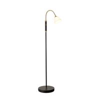 Lucid Stehlampe, 1-armig, LED, Opal, Antik