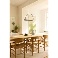 Tilt-lysekrone Ø40 Sort