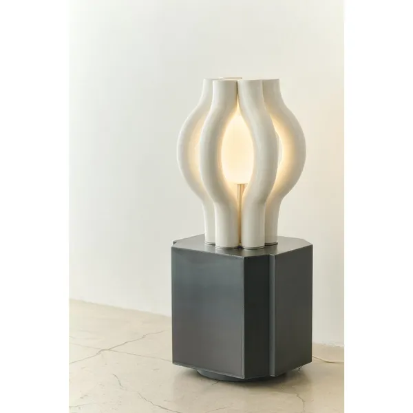 HALO Lichtskulptur Tischlampe Keramik