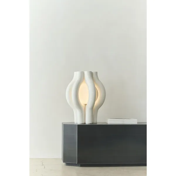 HALO Lichtskulptur Tischlampe Keramik