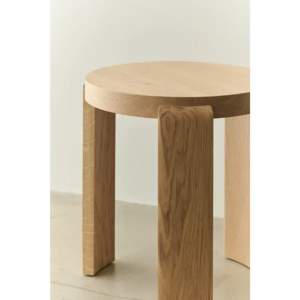 Spina Stool Natural Oak