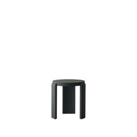 Spina Stool Black Lacquered Oak
