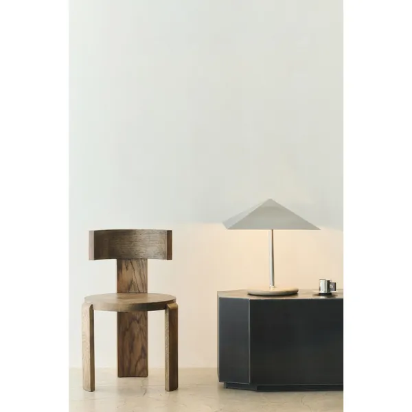 Spina Dining Chair Black Lacquered Oak