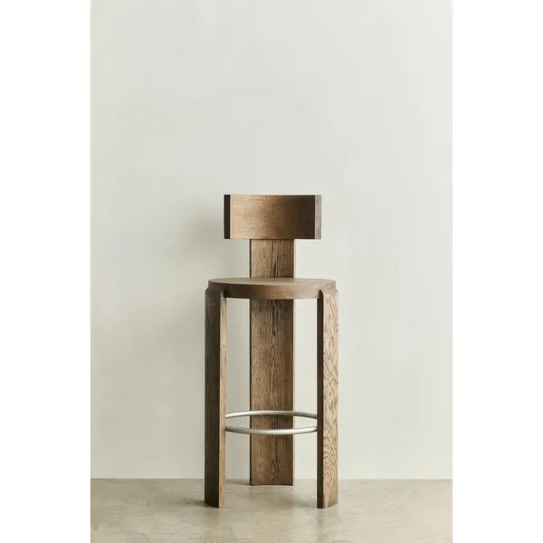 Spina Bar Stool Smoked Oak