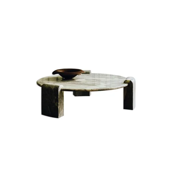 Column Stone Coffee Table Estremoz Marble