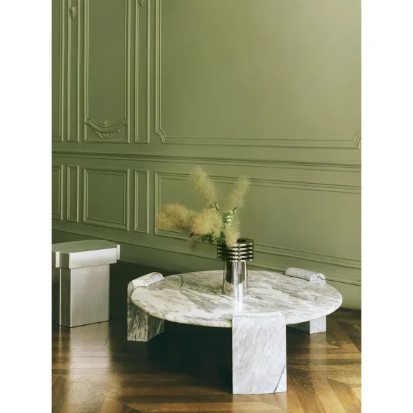 Column Stone Coffee Table Estremoz Marble