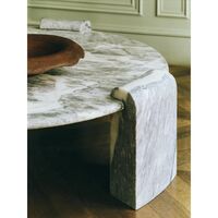 Column Stone Coffee Table Estremoz Marble