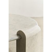Column Stone Coffee Table Ataija Azul Marble