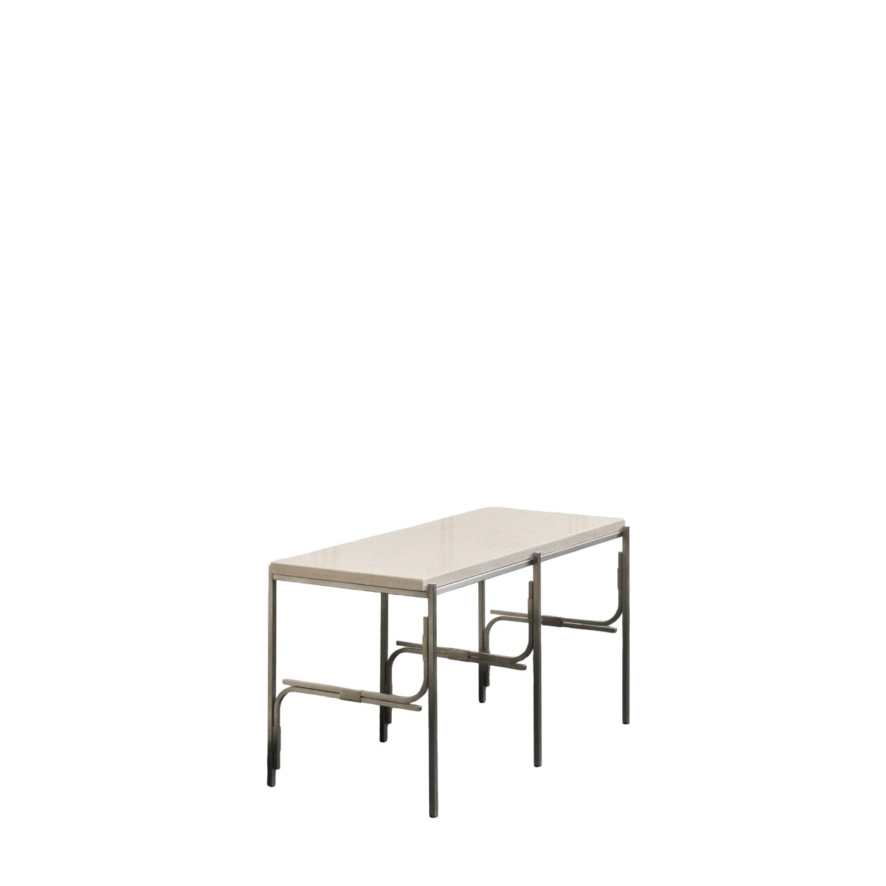 Axis Display Unit 02 Reol Rustfri Stl/Ataija Azul Marble