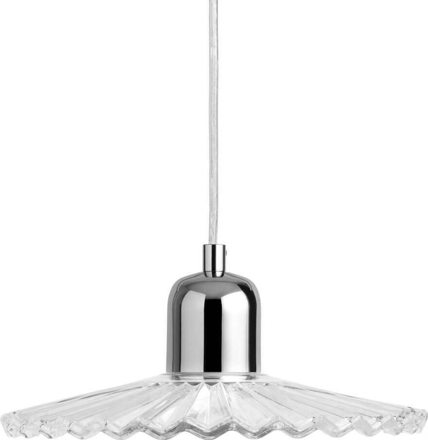 Decotic Clara Taklampa Transparent/ Krom