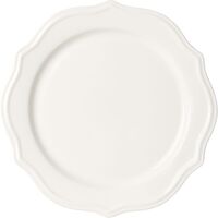 Violette Bord 28 cm Wit