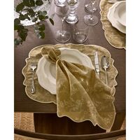 Violette Bord 28 cm Wit