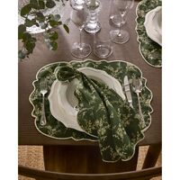 Violette Bord 28 cm Wit