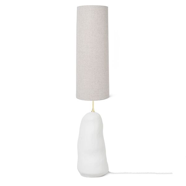 Hebe Golvlampa Stor Vit M. Vit Skugga