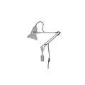 Original 1227 Mini Lamp w/wall Mount Dove Grey