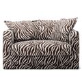 Le Grand Air Love Seat Sillón Zebra/Marrón/Blanco