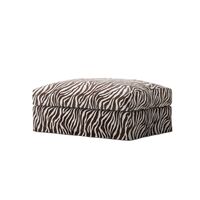 Le Grand Air Podnóżek Zebra/Brązowy/Biały