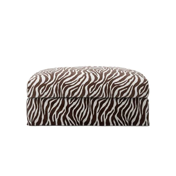 Le Grand Air Podnóżek Zebra/Brązowy/Biały