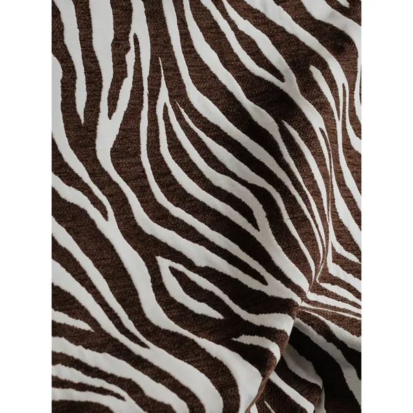 Le Grand Air Podnóżek Zebra/Brązowy/Biały