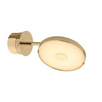 Asteria Wall Lamp Short & Hardwired Polished Brass