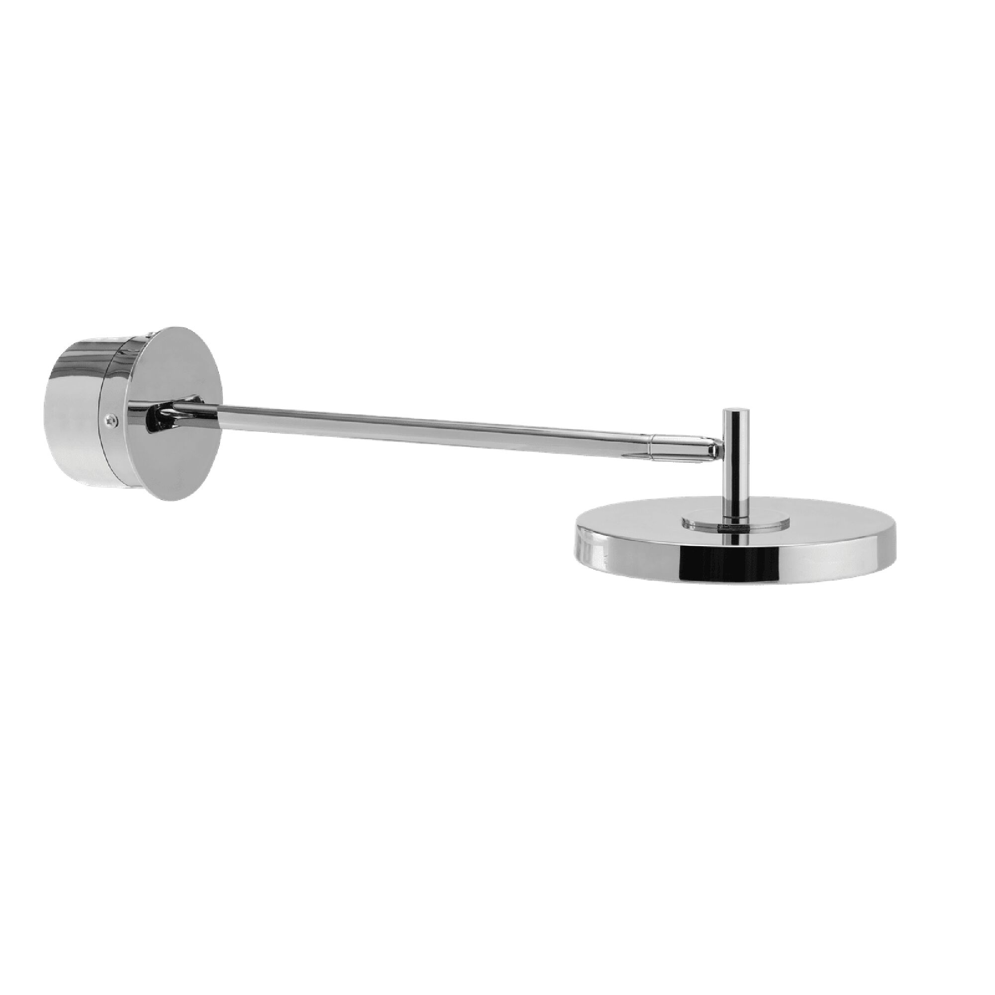 Asteria V&auml;gglampa L&aring;ng & Fastkopplad Polerat St&aring;l