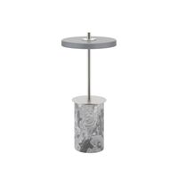 Asteria Move Transportabel Lampe Mini Grå Marmor/Stål