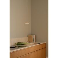 Asteria Micro Pendel Poleret Messing