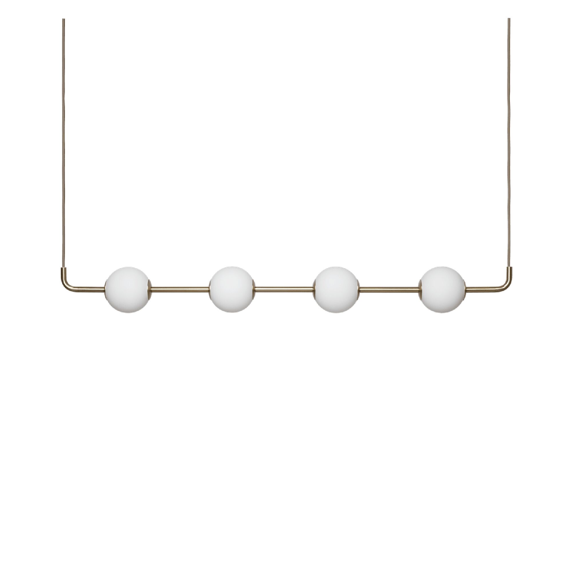 Audrey Linear Pendel Messing