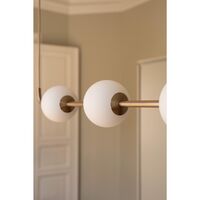 Audrey Linear Pendel Messing