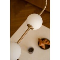 Audrey Linear Pendel Messing