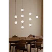 Audrey 2 Hanglamp Staal