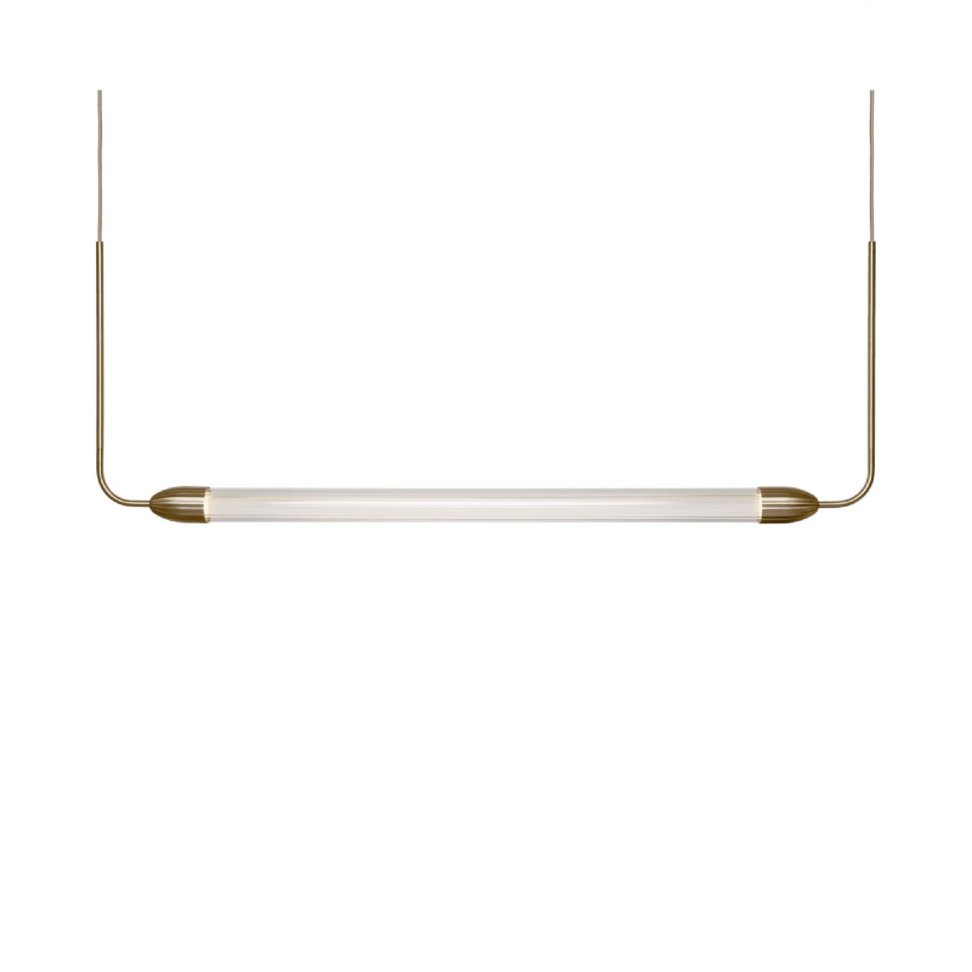 Lemon Squeeze Linear Pendel Messing