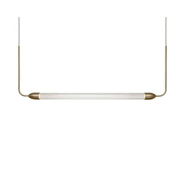 Lemon Squeeze Linear Pendelleuchte Messing